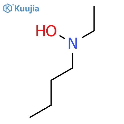 1-Butanamine, N-ethyl-N-hydroxy- structure