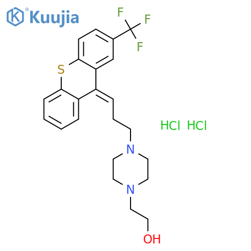 cis-(Z)-Flupentixol Dihydrochloride structure