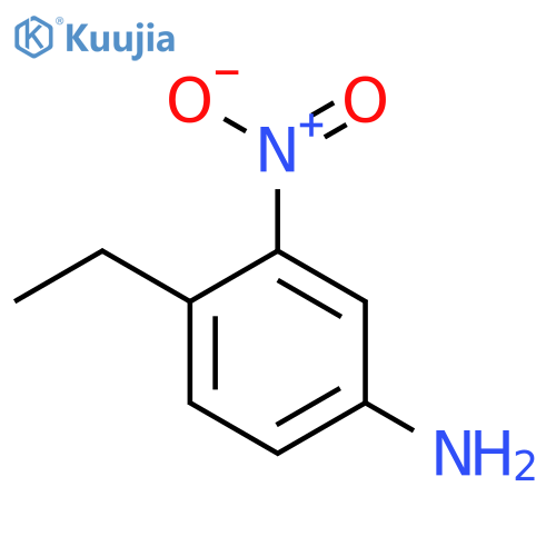 4-Ethyl-3-nitroaniline structure