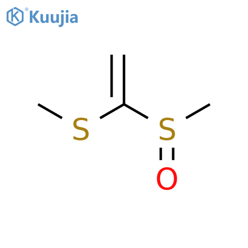 Ethene, 1-(methylsulfinyl)-1-(methylthio)- structure