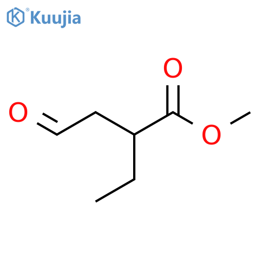 Butanoic acid, 2-ethyl-4-oxo-, methyl ester structure