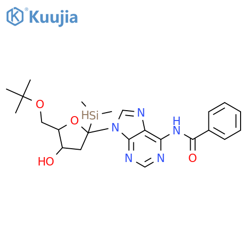 5'-O-TBDMS-Bz-dA structure