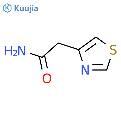 2-(1,3-thiazol-4-yl)acetamide structure