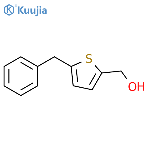 2-Thiophenemethanol, 5-(phenylmethyl)- structure