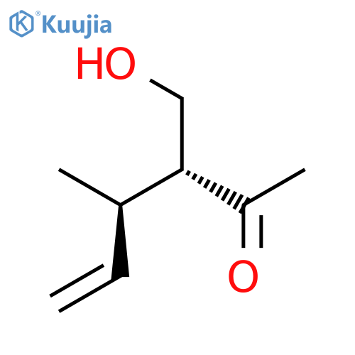 5-HEXEN-2-ONE, 3-(HYDROXYMETHYL)-4-METHYL-, (R*,R*)- structure