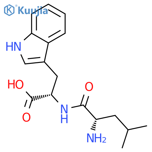 H-Leu-Trp-OH structure