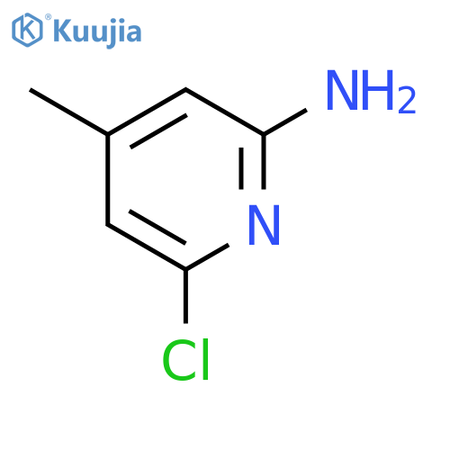 6-chloro-4-methyl-pyridin-2-amine structure