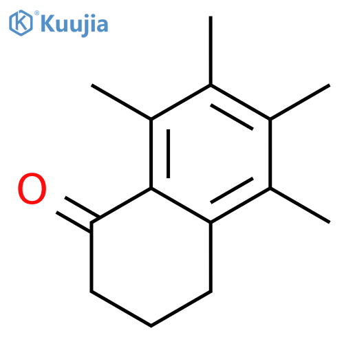 1(2H)-Naphthalenone, 3,4-dihydro-5,6,7,8-tetramethyl- structure