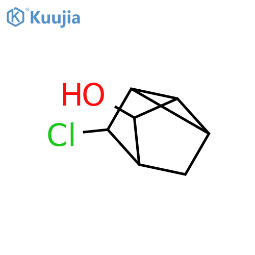 Tricyclo[2.2.1.02,6]heptan-3-ol, 5-chloro- structure
