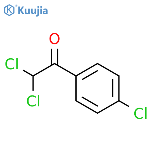 2,2-dichloro-1-(4-chlorophenyl)ethanone structure