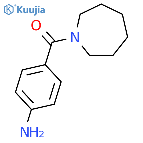 4-(azepane-1-carbonyl)aniline structure