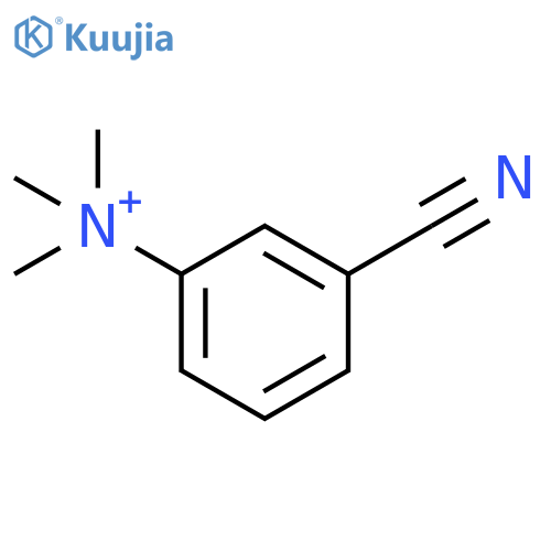 BENZENAMINIUM, 3-CYANO-N,N,N-TRIMETHYL- structure