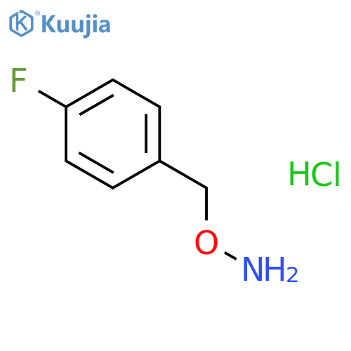 1-(Ammoniooxy)methyl-4-fluorobenzene Chloride structure
