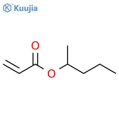 2-Propenoic acid,1-methylbutyl ester structure