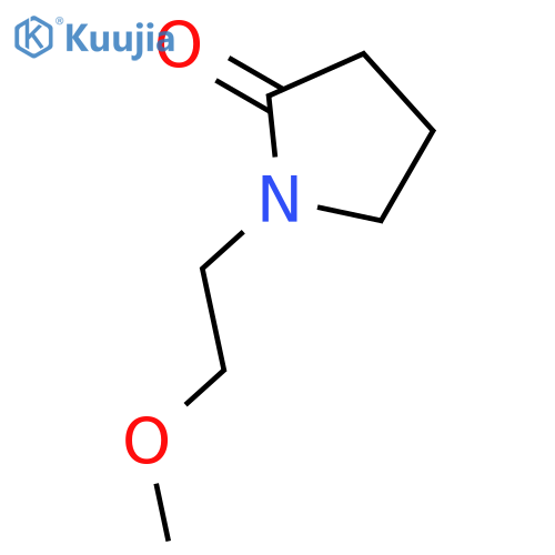1-(2-methoxyethyl)pyrrolidin-2-one structure