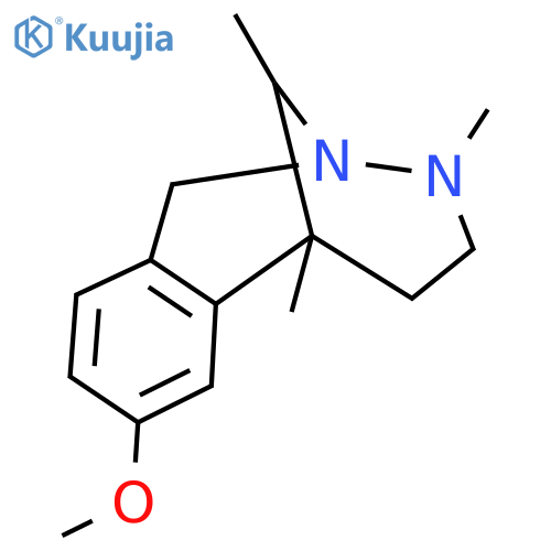 1H-2,6-Methano-2,3-benzodiazocine, 3,4,5,6-tetrahydro-8-methoxy-3,6,11-trimethyl- structure