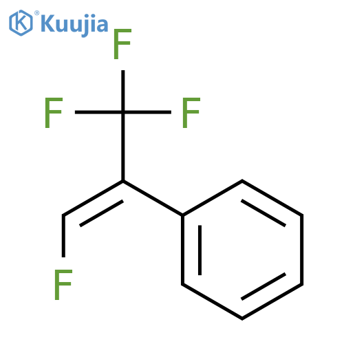 BENZENE, [2-FLUORO-1-(TRIFLUOROMETHYL)ETHENYL]- structure
