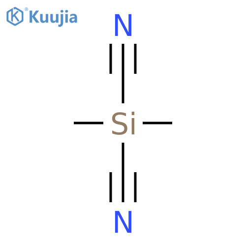Silanedicarbonitrile,dimethyl- structure