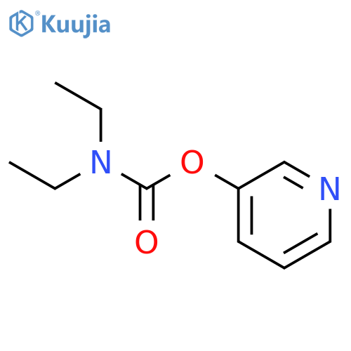 3-Pyridyl Diethylcarbamate structure