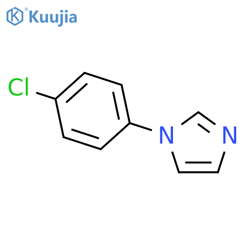 1-(4-Chlorophenyl)imidazole structure