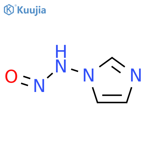 1H-IMIDAZOL-1-AMINE, N-NITROSO- structure
