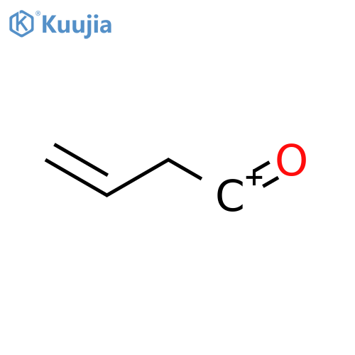 3-BUTENYLIUM, 1-OXO- structure