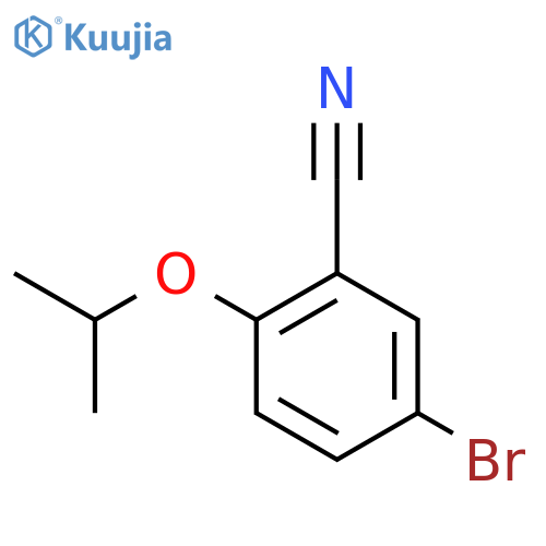 5-bromo-2-(propan-2-yloxy)benzonitrile structure