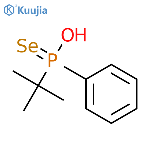 (S)-(-)-tert-Butylphenylphosphinoselenoic acid structure