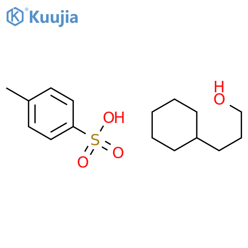 CYCLOHEXANEPROPANOL, 4-METHYLBENZENESULFONATE structure