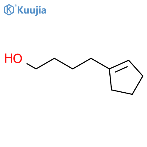 1-Cyclopentene-1-butanol structure