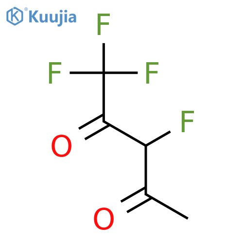 2,4-Pentanedione, 1,1,1,3-tetrafluoro- structure