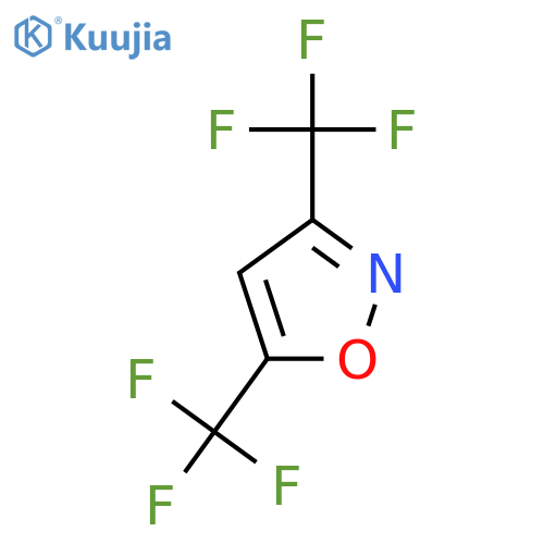 Isoxazole, 3,5-bis(trifluoromethyl)- structure
