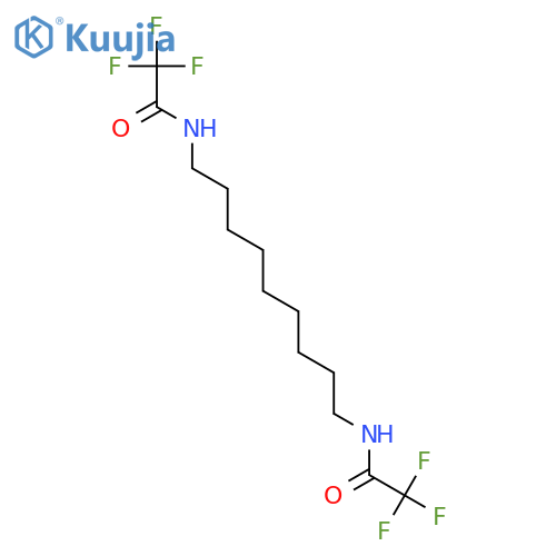 2,2,2-Trifluoro-N-[9-(2,2,2-trifluoro-acetylamino)-nonyl]-acetamide structure