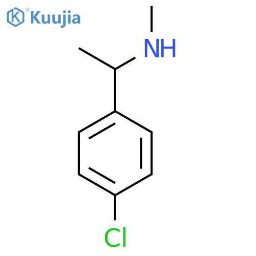 1-(4-Chlorophenyl)-N-methylethanamine Hydrochloride structure