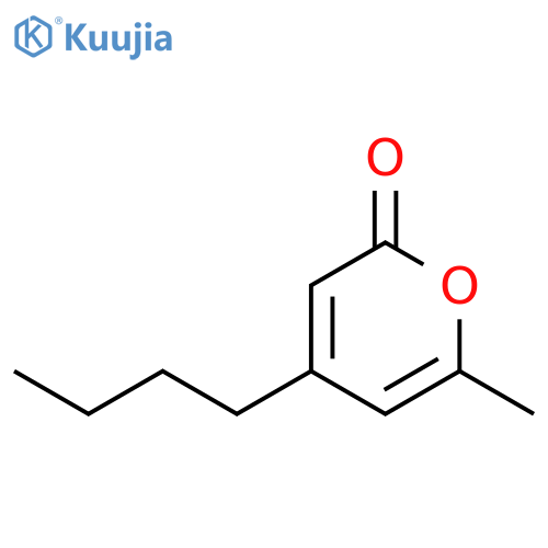 2H-Pyran-2-one, 4-butyl-6-methyl- structure