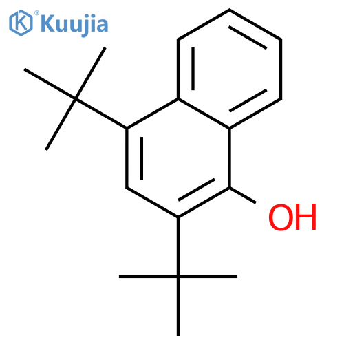 1-Naphthalenol, 2,4-bis(1,1-dimethylethyl)- structure