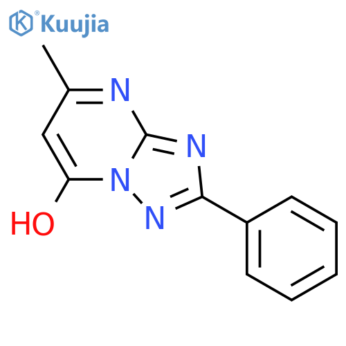 [1,2,4]TRIAZOLO[1,5-A]PYRIMIDIN-7-OL, 5-METHYL-2-PHENYL- structure