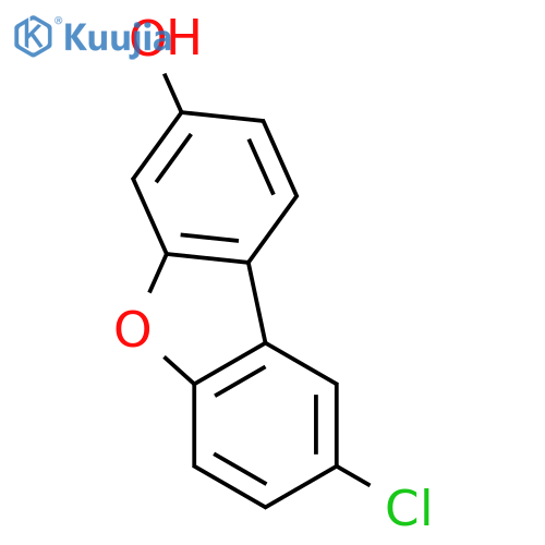 3-Dibenzofuranol,8-chloro- structure