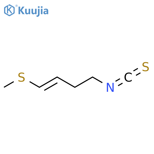 4-isothiocyanato-1-(methylsulfanyl)but-1-ene structure