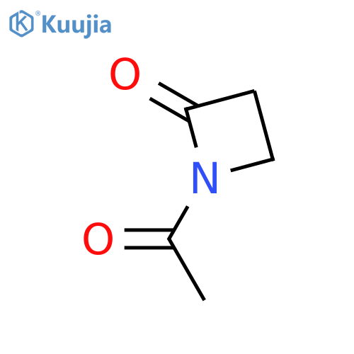 2-Azetidinone, 1-acetyl- structure