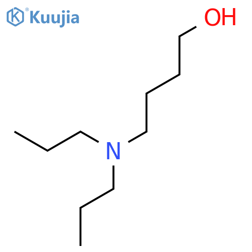 4-di-n-propylamino-1-butanol structure