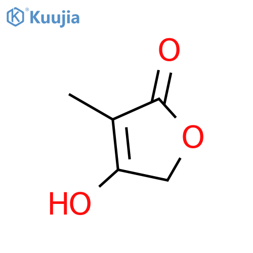 4-hydroxy-3-methyl-2,5-dihydrofuran-2-one structure
