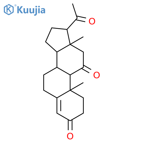 11-Ketoprogesterone structure