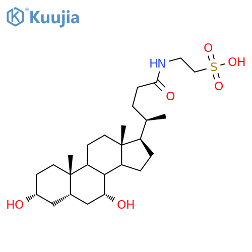Taurochenodeoxycholic acid structure