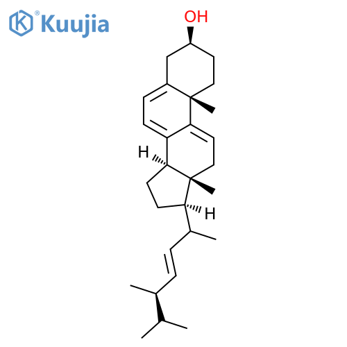 Dehydroergosterol structure