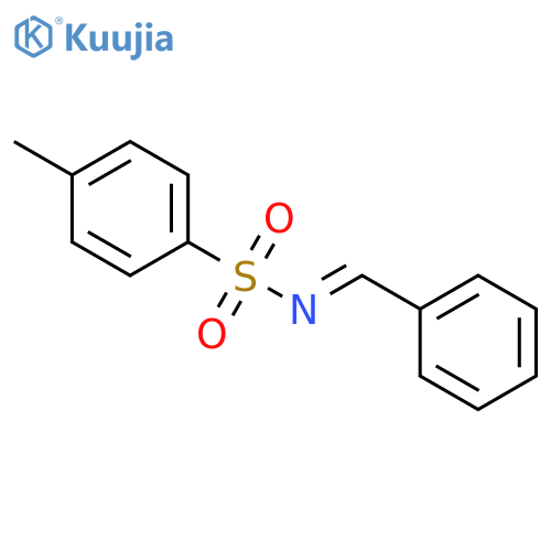 Benzenesulfonamide, 4-methyl-N-(phenylmethylene)-, (E)- structure