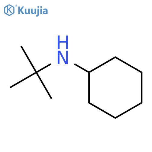 N-tert-Butylcyclohexylamine structure