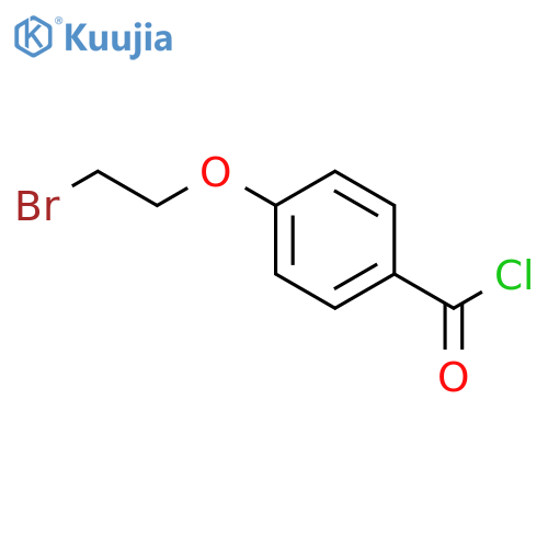 BENZOYL CHLORIDE, 4-(2-BROMOETHOXY)- structure