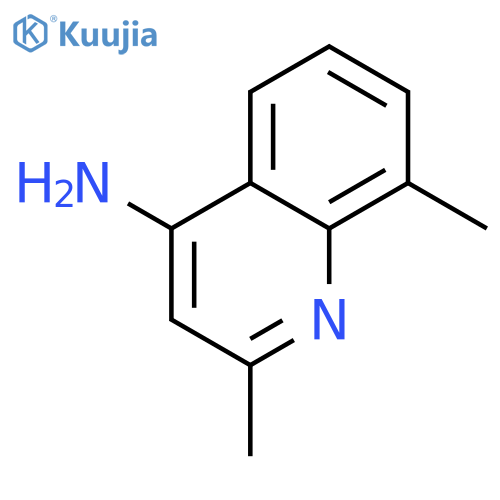 4-Amino-2,8-dimethylquinoline structure