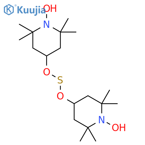 1-Piperidinyloxy, 4,4'-[thiobis(oxy)]bis[2,2,6,6-tetramethyl- structure